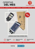 Lámpara Solar para Exterior (Modelo 100W)